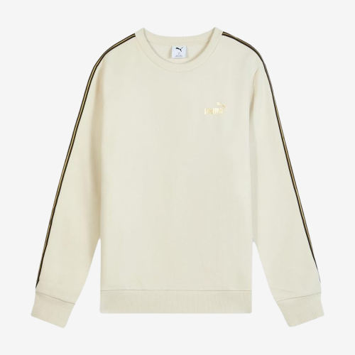 Puma彪马正品TAPE MINIMAL GOLD ESS男子加绒圆领卫衣69354087
