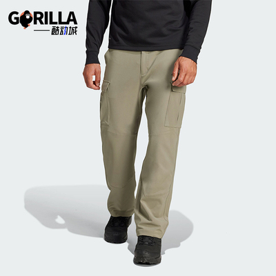 阿迪达斯男士运动复古裤子