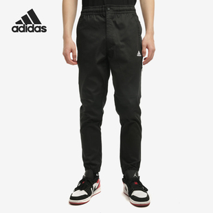 阿迪达斯官方正品 男子舒适运动长裤 TWILL FJ6764 Adidas