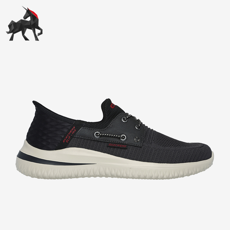斯凯奇男子运动休闲鞋透气耐磨
