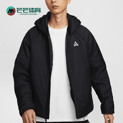 耐克男士运动保暖连帽宽松外套