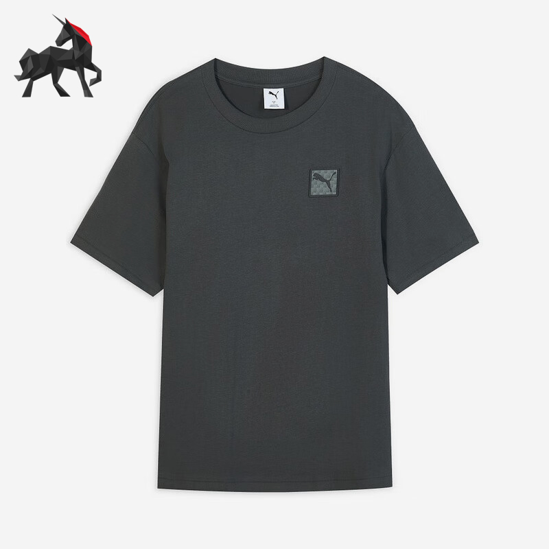 Puma/彪马正品PRIME ESS Badge Tee男士透气针织短袖634868-44