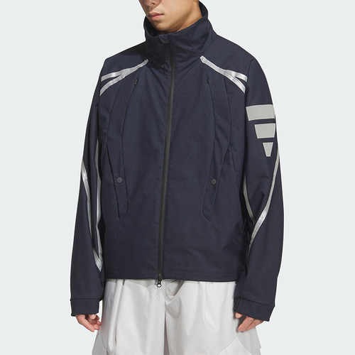 Adidas/阿迪达斯正品FOS REFL WVN JK男士运动梭织宽松外套KF0689