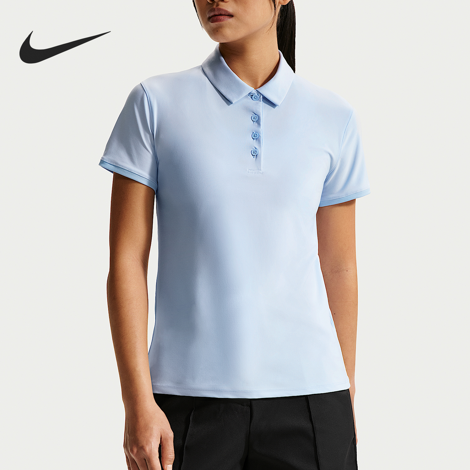 Nike/耐克正品Victory女士高尔夫网球经典短袖POLO衫FQ1575-407
