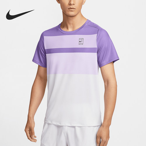 耐克男士训练运动透气圆领T恤