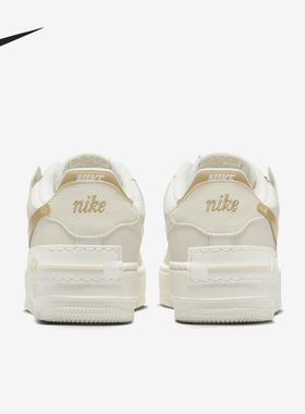 Nike/耐克官方正品Air Force 1 Shadow女士厚底板鞋DZ1847-108