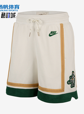 Nike/耐克正品2025男士透气网眼刺绣运动经典篮球短裤IF0472-133