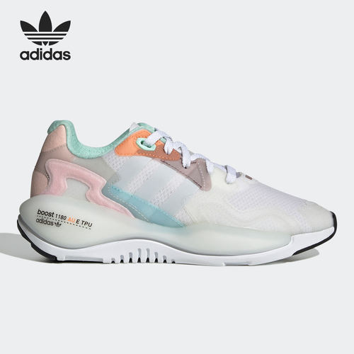adidas正品女子夏季fx6369休闲鞋