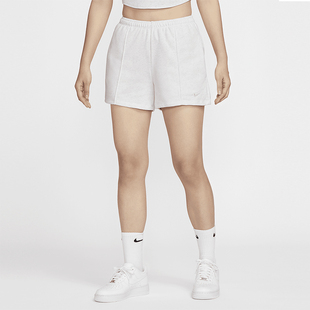 Nike/耐克正品秋季新款女士中腰法式毛圈休闲短裤HF6941-051