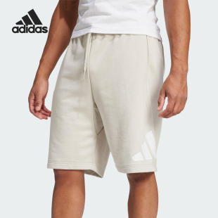 阿迪达斯官方正品 款 Adidas 2025夏季 JE8955 男士 运动针织居家短裤