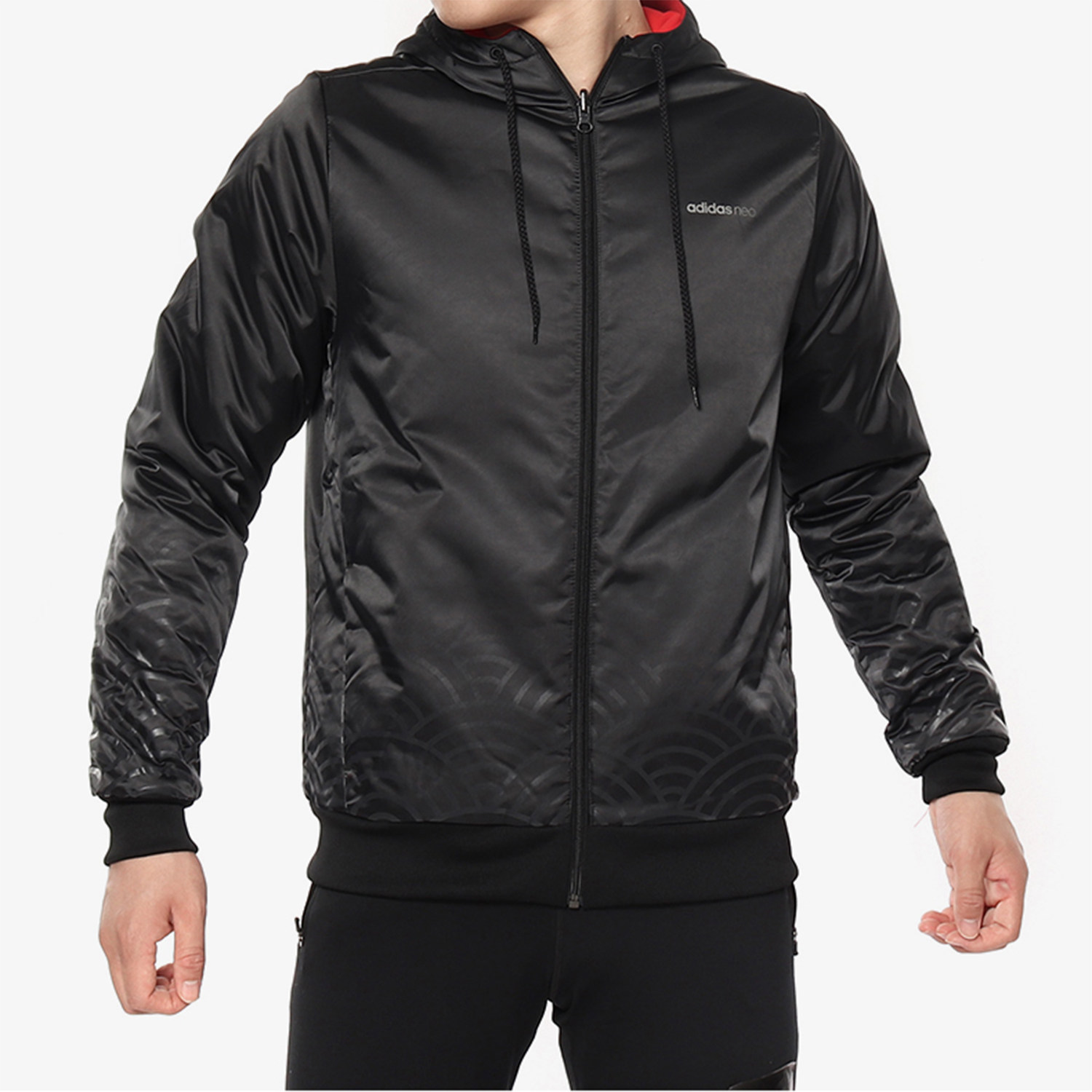 Adidas/阿迪达斯正品 NEO男子春季新款 棉服运动棉衣 EI4341