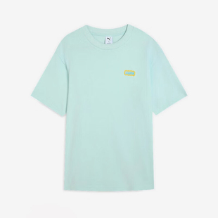 彪马官方正品 T恤632982 夏季 字母潮流宽松套头短袖 男士 Puma