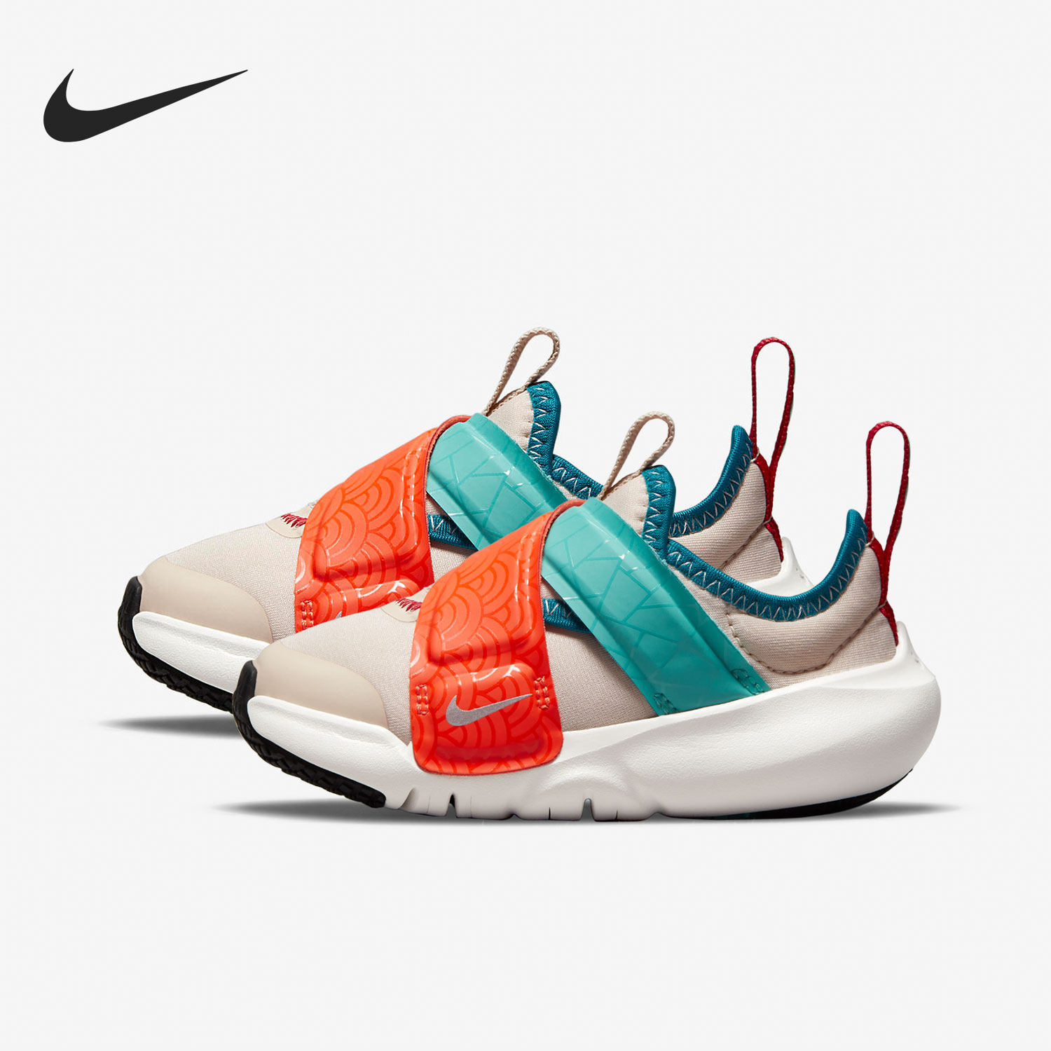 nike/耐克官方正品flex advance bp婴童魔术贴运动鞋 dq4501-101