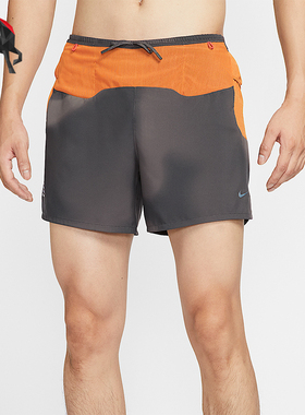 Nike/耐克正品2025男士耐穿拼接运动梭织透气跑步短裤IM9669-060