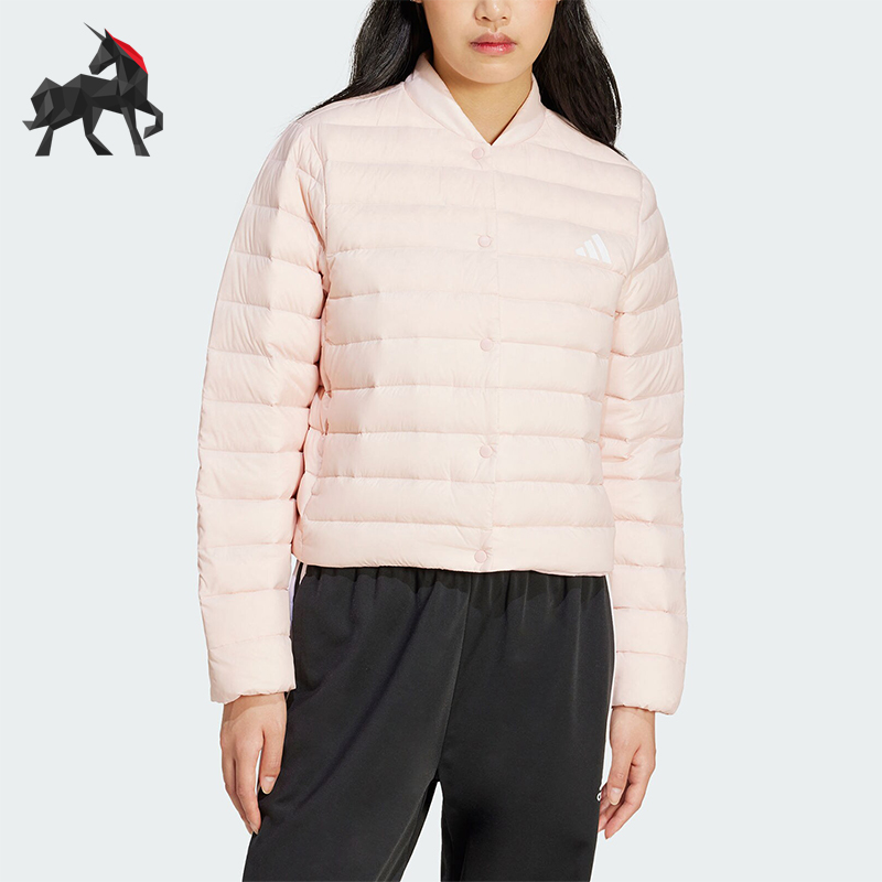 阿迪达斯女士保暖运动羽绒服