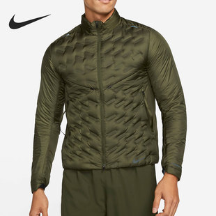 Nike/耐克正品男子连帽轻盈运动保暖羽绒跑步夹克 DD5668-326