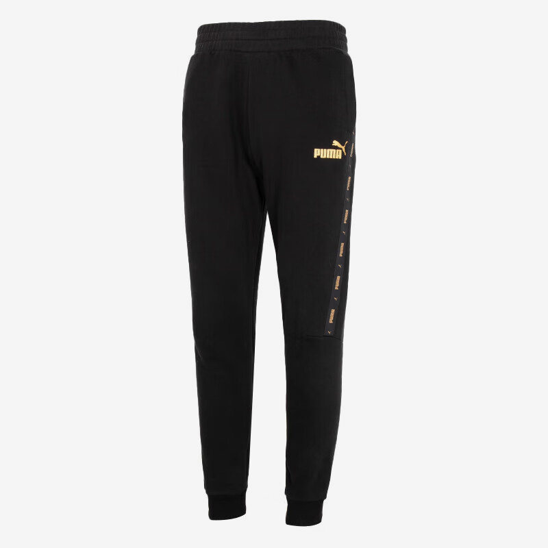 Puma/彪马正品冬季新款男子运动加绒休闲束脚长裤674347-01,运动服/休闲服装,运动长裤,淘宝优惠券,粉丝福利购,淘宝优惠卷