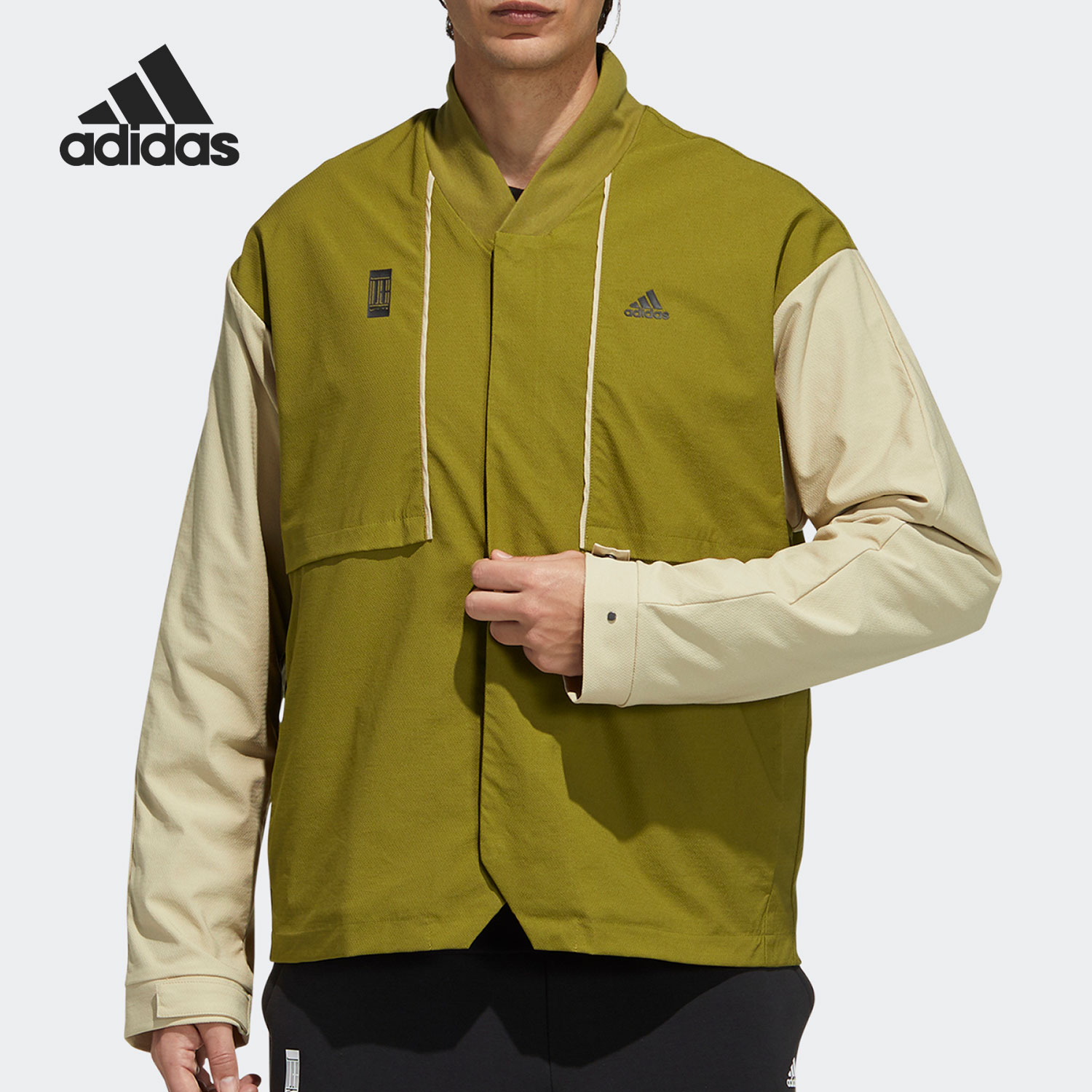 adidas/阿迪达斯官方正品男子武极系列梭织运动夹克外套 h39339