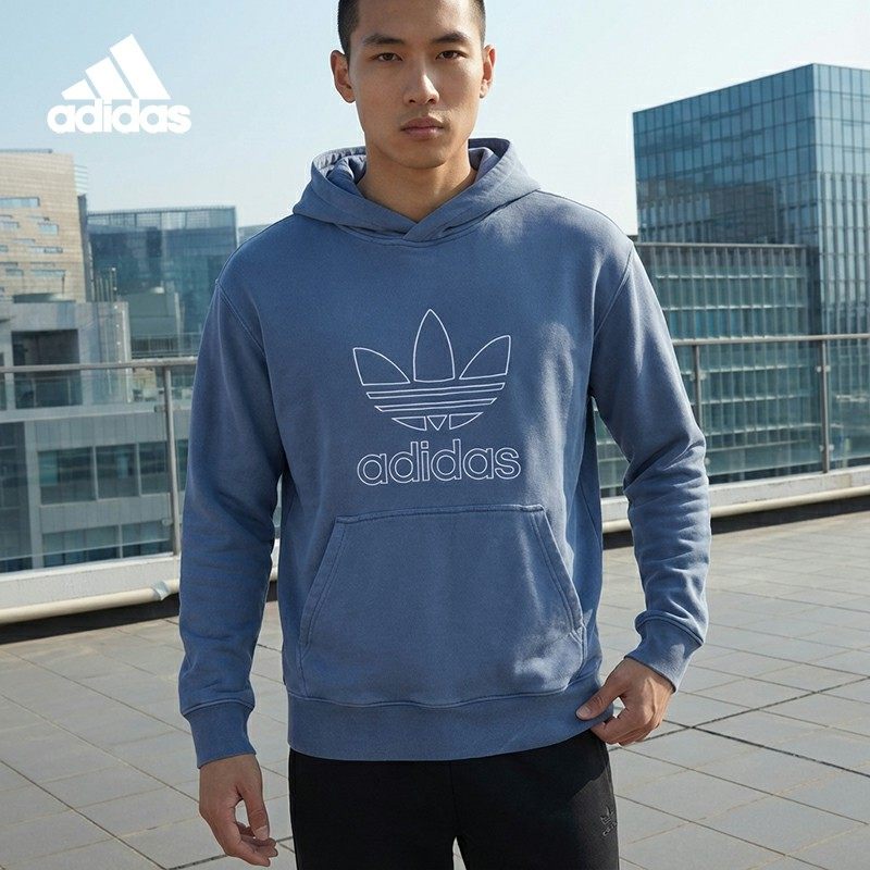 Adidas/阿迪达斯正品三叶草男士运动宽松连帽套头卫衣IR7991,运动服/休闲服装,运动卫衣/套头衫,淘宝优惠券,粉丝福利购,淘宝优惠卷