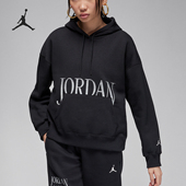 FN5435 Nike 女士宽松加绒套头卫衣连帽衫 Jordan 010 耐克正品