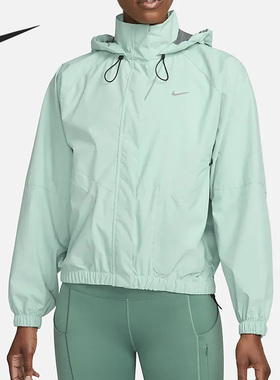 Nike/耐克官方正品新款女子休闲运动防风连帽跑步训练外套FB7493