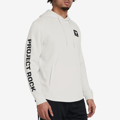UA/安德玛正品Pjt Rock Terry Hoodie男士运动套头衫1377428-114