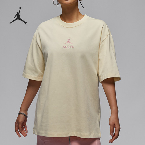 Nike/耐克女士宽松刺绣短袖T恤