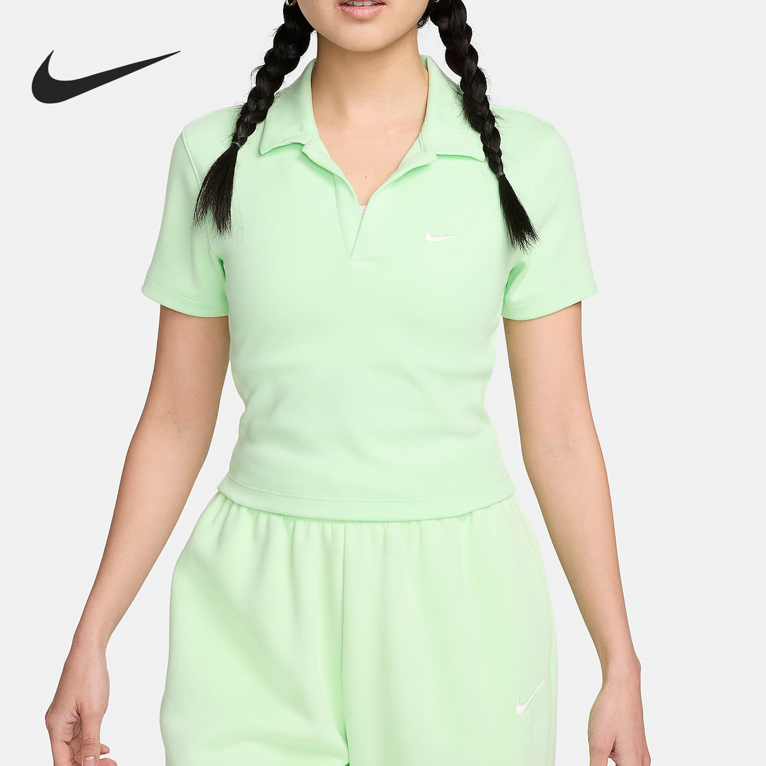 Nike/耐克官方正品女士翻领上衣