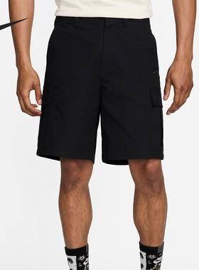 Nike/耐克官方正品当季新款男士简约休闲透气梭织短裤FN3518-010