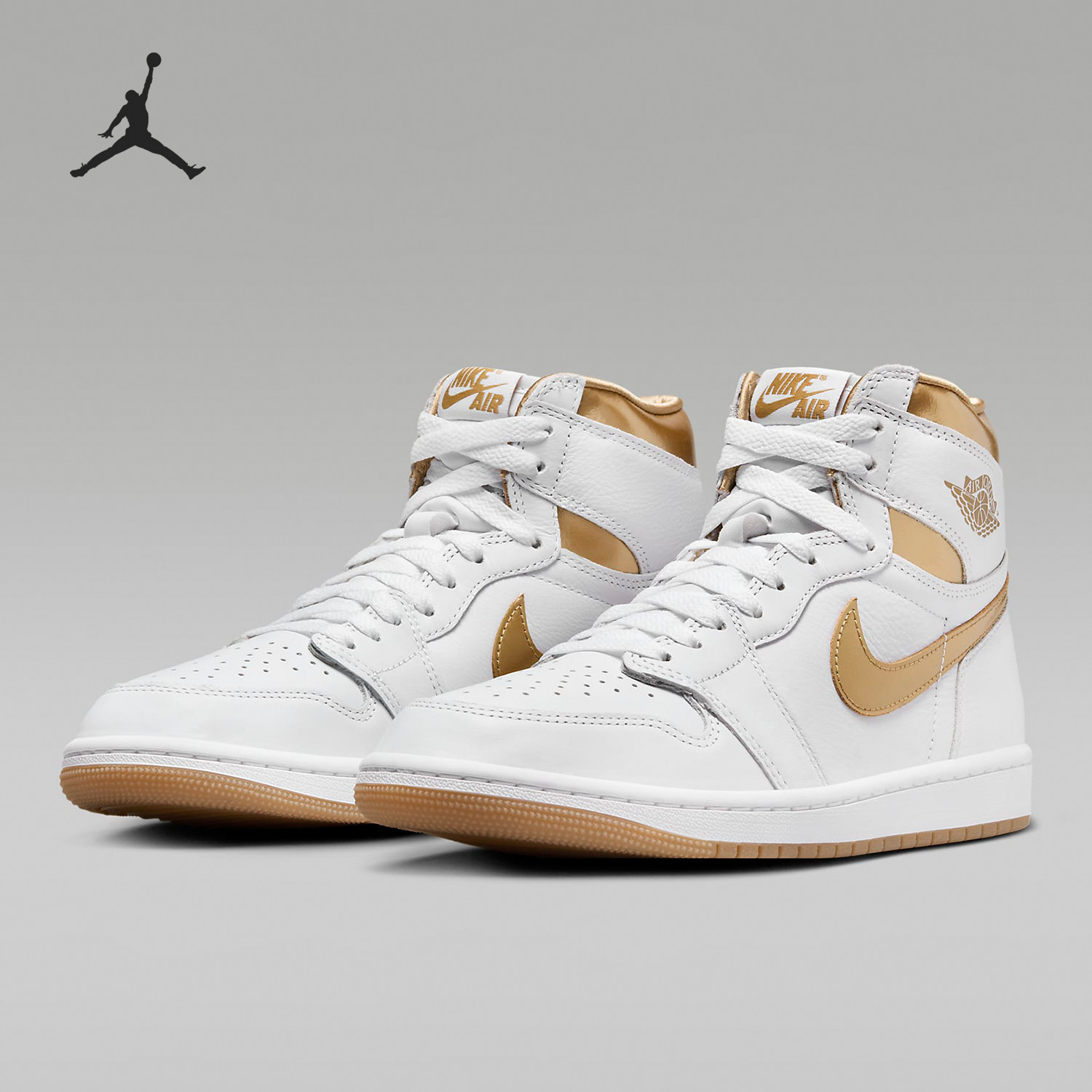 Nike/耐克官方正品Jordan 1 Retro HI OG复刻女士板鞋FD2596-107