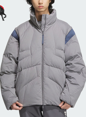 Adidas/阿迪达斯正品新款男士可拆卸运动简约羽绒服JM6174