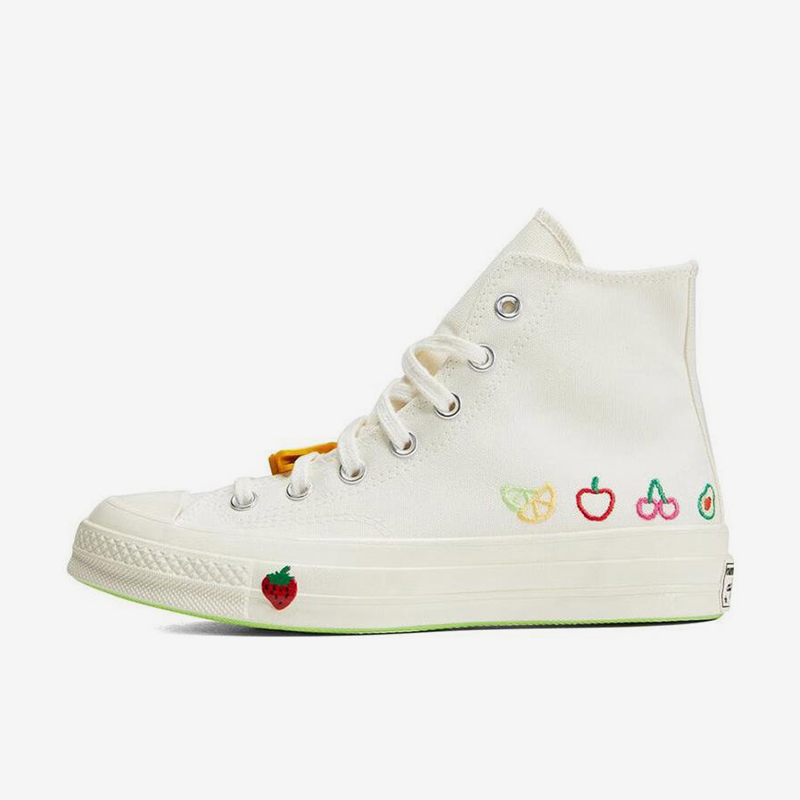 Converse/匡威正品新款男女同款高帮时尚印花运动帆布板鞋A06071C