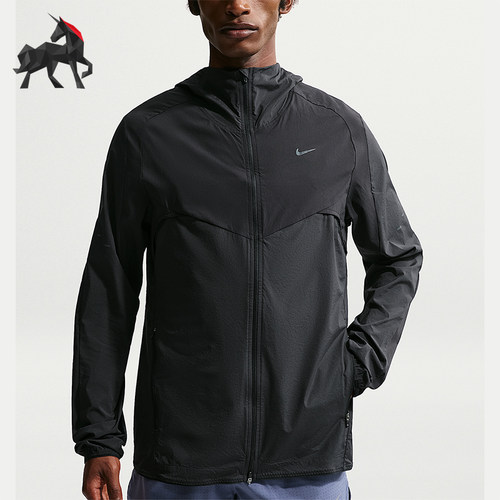 Nike/耐克正品Stride Repel男士拉链拒水跑步夹克外套IF2368-010