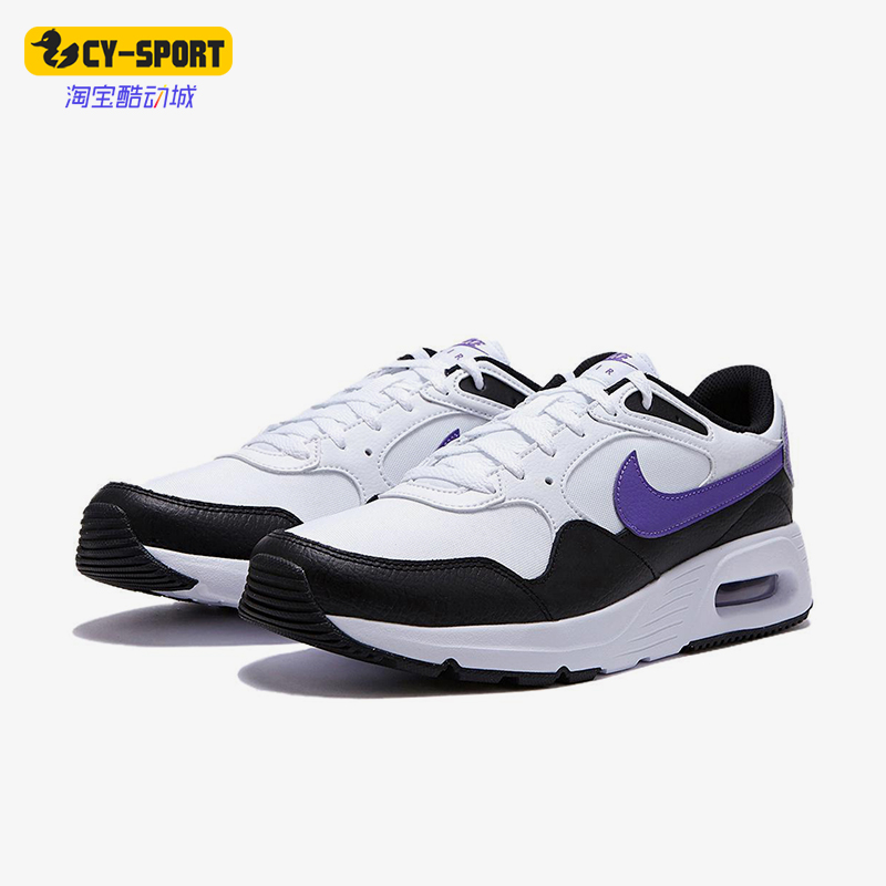 Nike/耐克正品Air Max SC男士运动气垫系带减震跑步鞋CW4555-111