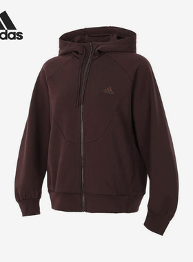 Adidas/阿迪达斯正品MW DK FZ HD女士经典复古针织运动外套JX6839