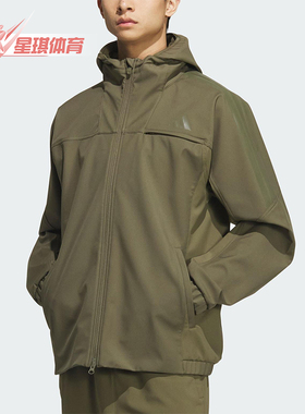 Adidas/阿迪达斯正品SL WARM JKT男士休闲连帽运动户外外套KA1305