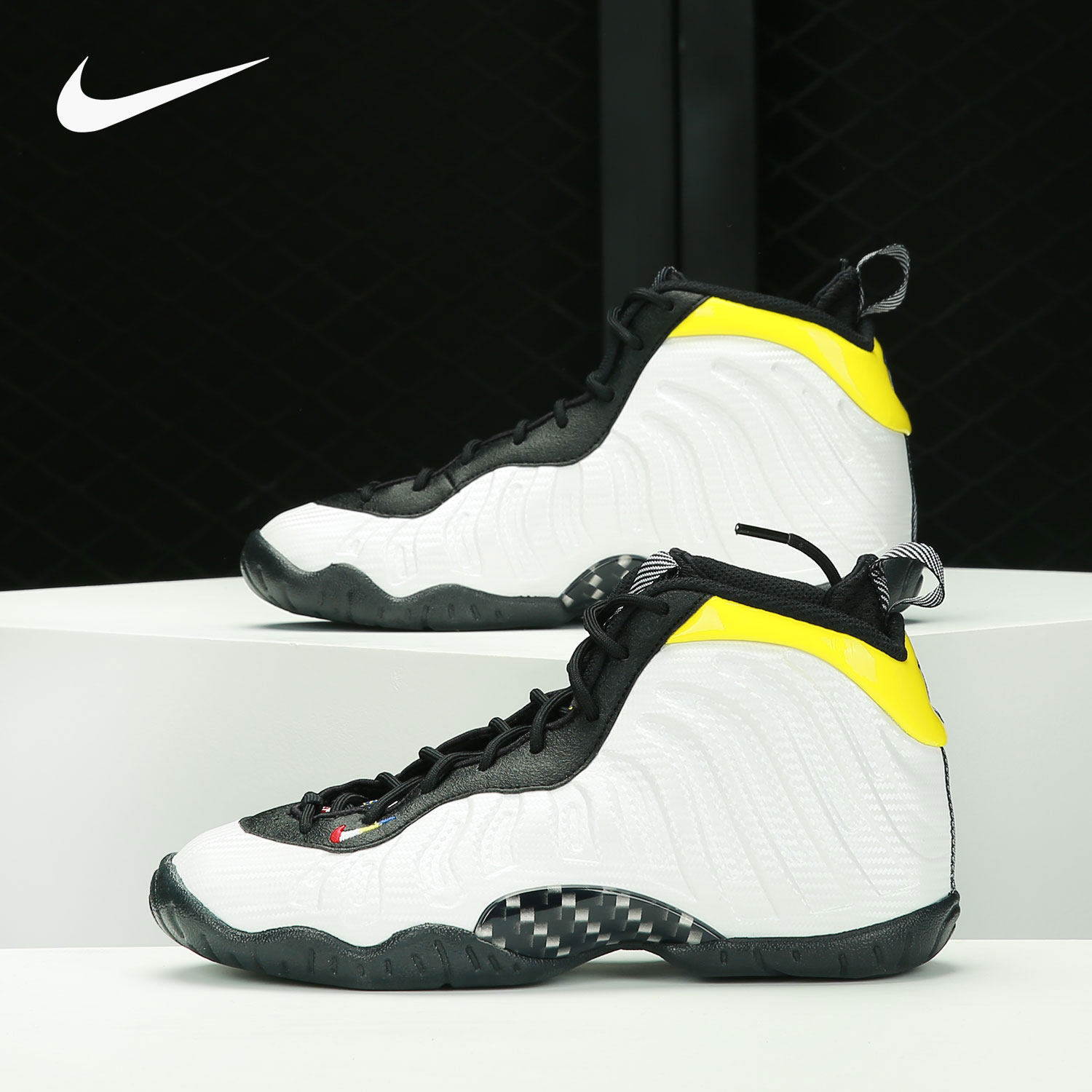 nike/耐克正品 新款air posite pro gs大童喷泡篮球鞋dj5797-100