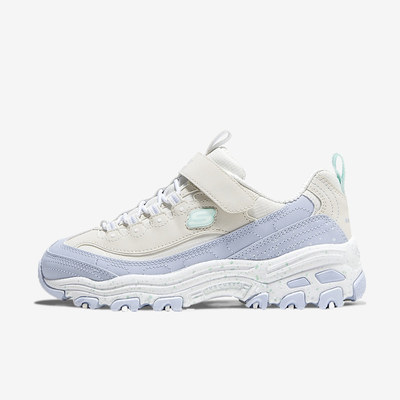 Skechers斯凯奇正品大童款GIRLS舒适柔软休闲鞋319075L-OFWT