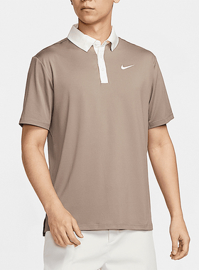 Nike/耐克正品2025男士翻领休闲宽松经典透气POLO衫FZ7502-233