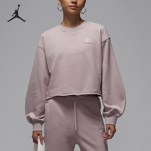 耐克正品 卫衣IF1007 ordan Fleece女士运动中短款 627 Flight Nike