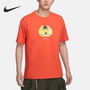Nike/耐克正品新款男士运动休闲透气圆领短袖T恤FQ3726-809