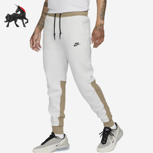 Nike/耐克正品Tech Fleece男士休闲针织拼接运动长裤FB8002-121