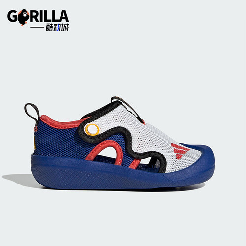 Adidas/阿迪达斯正品春季款小童低帮透气耐磨沙滩凉鞋JP7093
