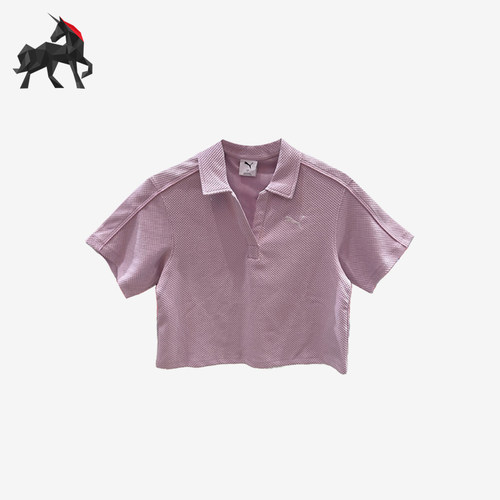 Puma/彪马正品夏季女士翻领潮流时尚经典运动短袖POLO衫682156-60