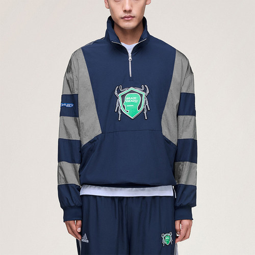 Adidas/阿迪达斯正品三叶草TRACKTOP新款出游经典套头衫JZ1055