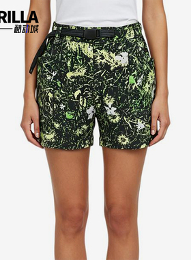 Nike/耐克正品ACGDOLOMITIAOP新款女黑绿色经典短裤II0942-317