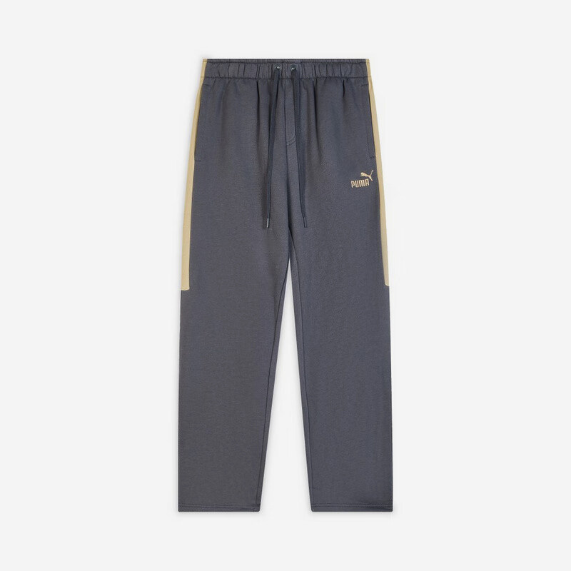 Puma/彪马官方正品舒适 男士刺绣拼接运动针织耐穿长裤693550-44