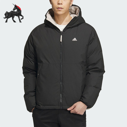 Adidas/阿迪达斯男子连帽羽绒服