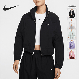 款 2025夏季 女士立领宽松经典 短款 527 Nike 外套HJ1000 耐克正品