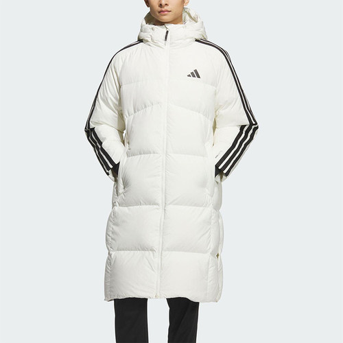 Adidas/阿迪达斯正品2025秋季款男士日常保暖长款羽绒服KC2497